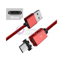 Кабель Essager Micro USB 100см Red Магнитный