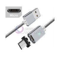 Кабель Essager Micro USB 100см Silver Магнитный